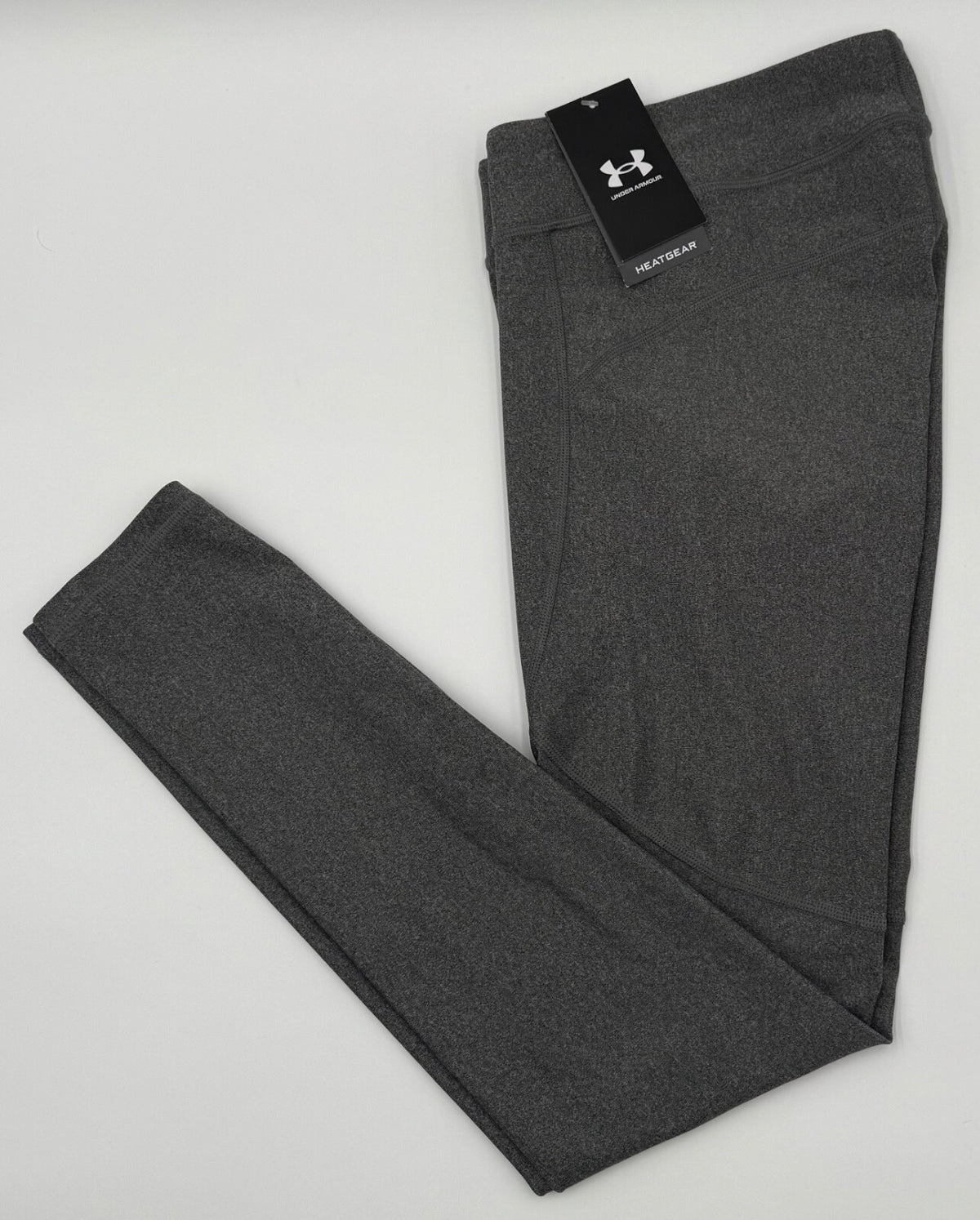 $50 Under Armour Women’s-HG Authentics Leggings - Grey-Medium-New Tag