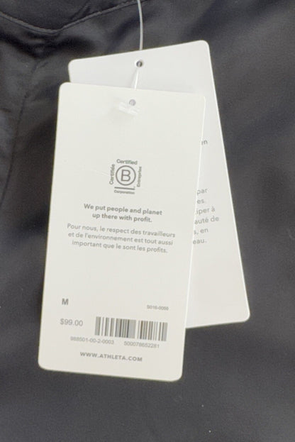 $99 Athleta Pantalon Calm Cool Lounge Pants -Black- Medium NWT
