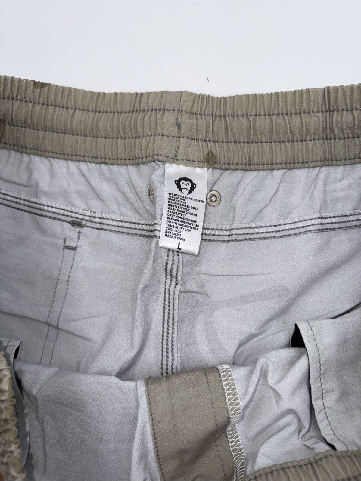 $59 Howler Brothers Men's Deep Set Boardshorts - Forest Natural - Large- New Tag