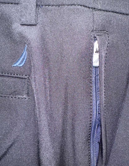 $90 NAUTICA Men’s Slim Fit Pants - True Black - 32W x 32L - New with tag