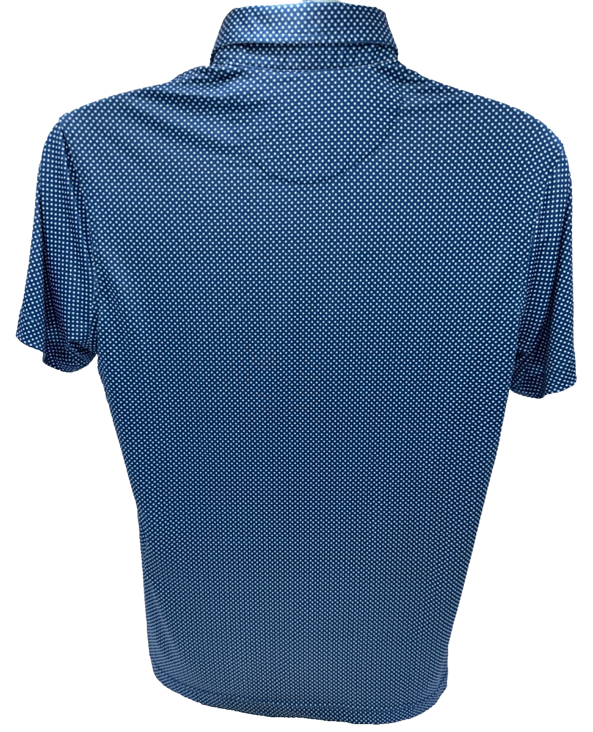 $80 TailerByrd Men's Polka Dot Polo Shirt - Navy/White - Small - New With Tags