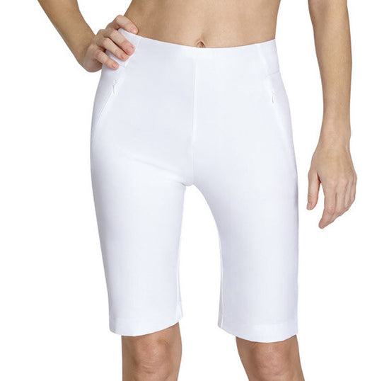 Tail Women's Essentials 17” Golf Shorts – Color: White (Chalk) Size 8 - New Tags