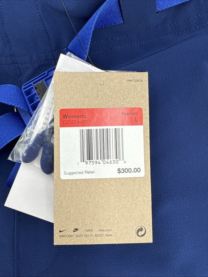 $300 Nike Women’s Olympics 2024 Team USA Pants DZ3574-492- Blue- Large -New Tags