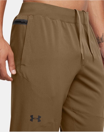 $90 Under Armour Men’s Unstoppable Tapered Training Joggers -Coyote-2XLarge-New