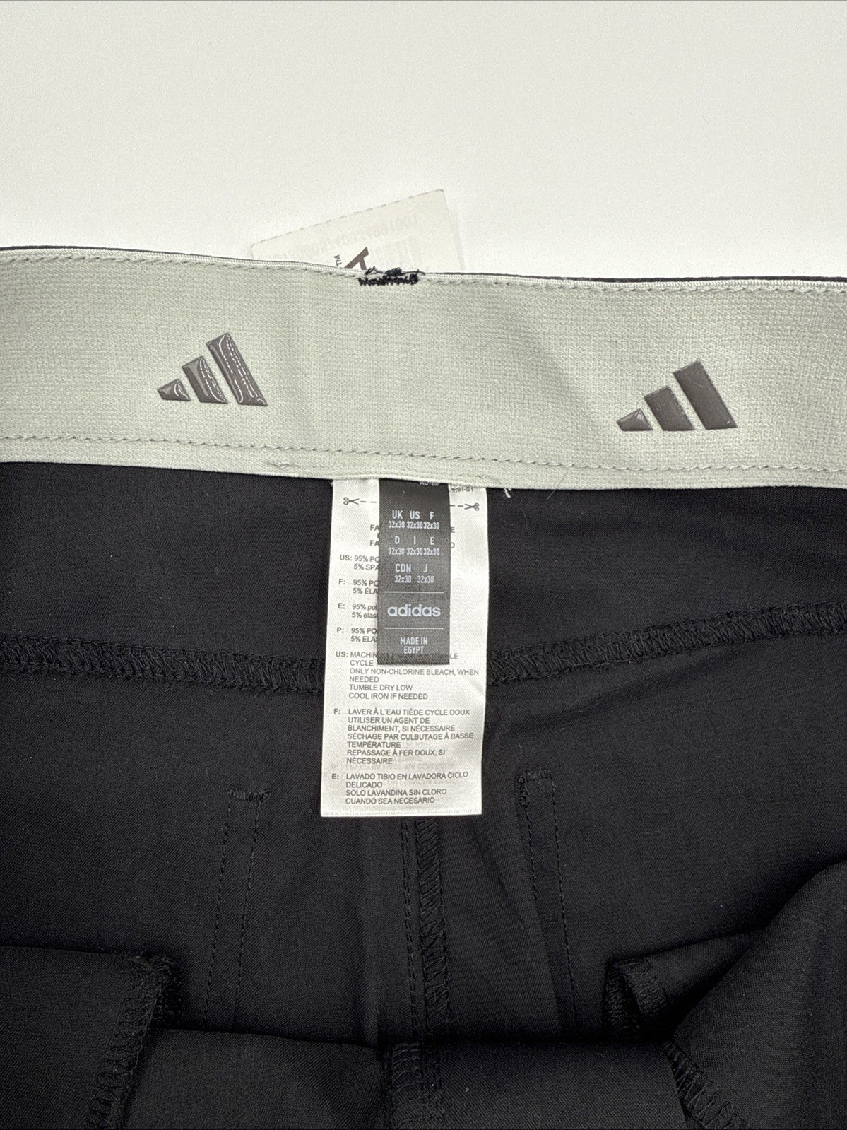 $80 ADIDAS Men's Ultimate 365  5-Pocket Tapered Golf Pants-Black -32W 30L-New