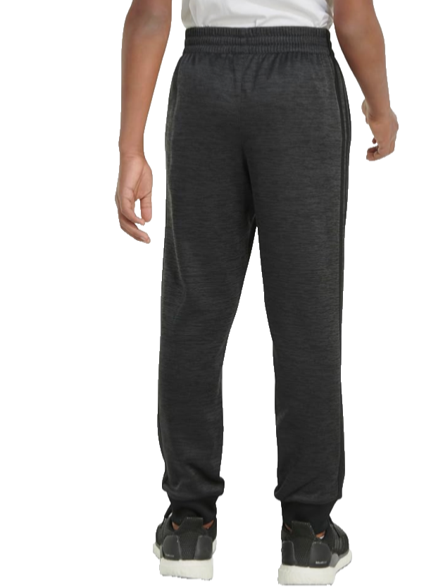$40 Adidas Boy's 3 Stripe Jogger - AK5942 - Black - Large 14/16 - New With Tag