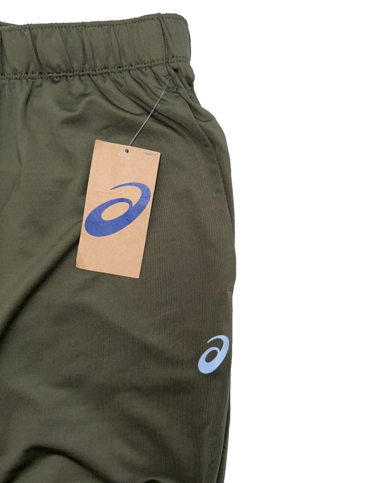 $45 Asics Men's French Terry Pant - ASTMPA2234 - Green - Small - New With Tags
