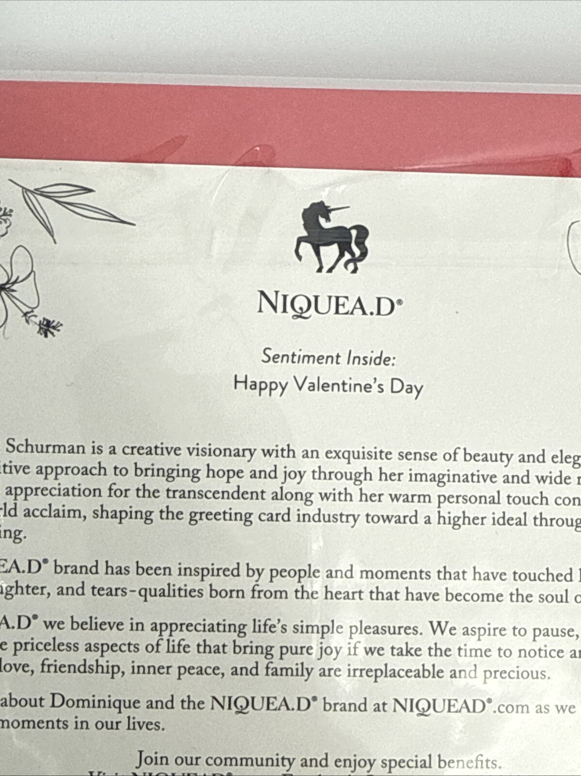 Lot Of 2 Niquea.D Dimensional Valentine's Day Greeting Cards- Upscaled Quality!
