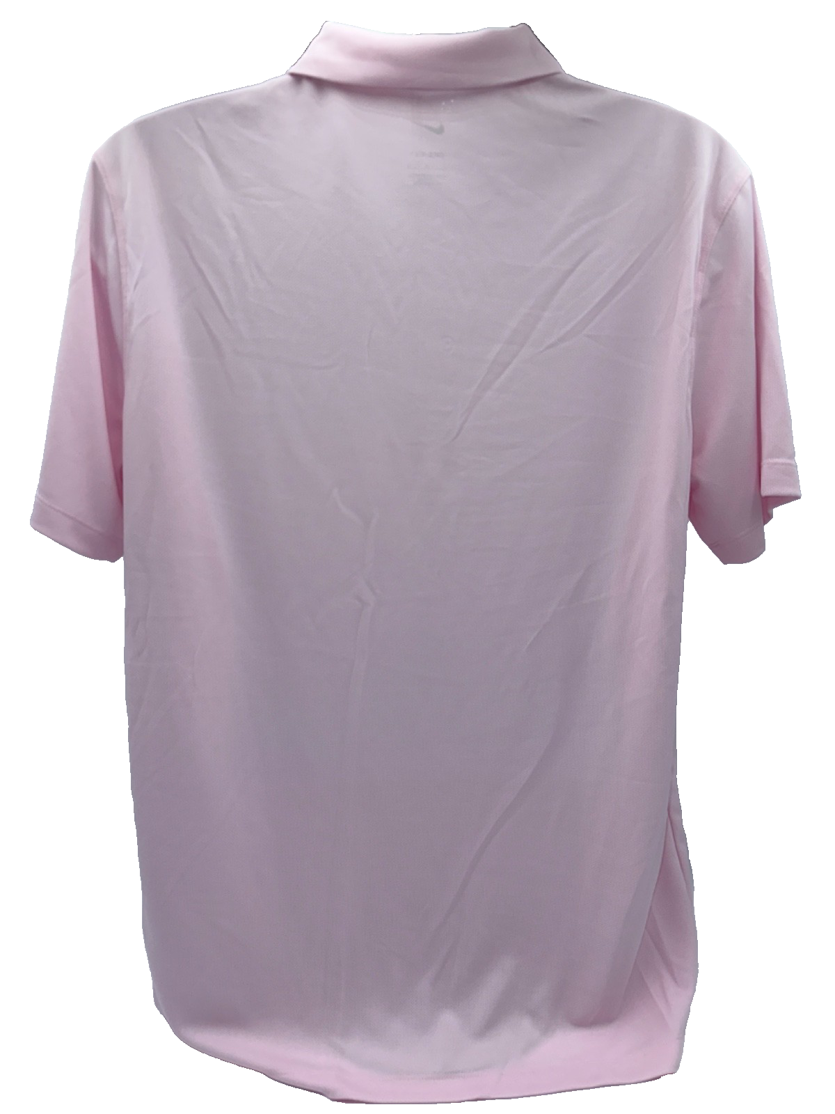 $50 Nike Men's Dri-FIT Short Sleeve Golf Polo Shirt - Pink Foam - Large - New
