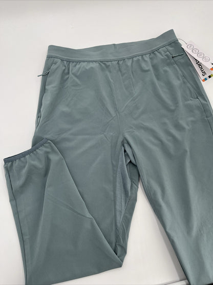 $120 Smartwool Men’s Active Tech Pant Pants Comfy- Lead Gray-Medium -New Tags