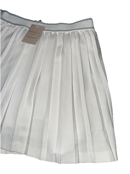 $140 Peter Millar Women's Pleated Skort - White - Medium - New With Tag