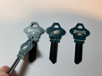Lot 4 Keys House / Office Blank Keys SC 1 -  4 Philadelphia Eagles
