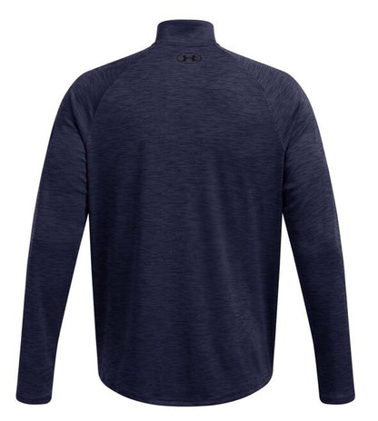 Under Armour Men’s Tech 2.0 Half Zip Long Sleeve Performance Shirt- Grey- Small