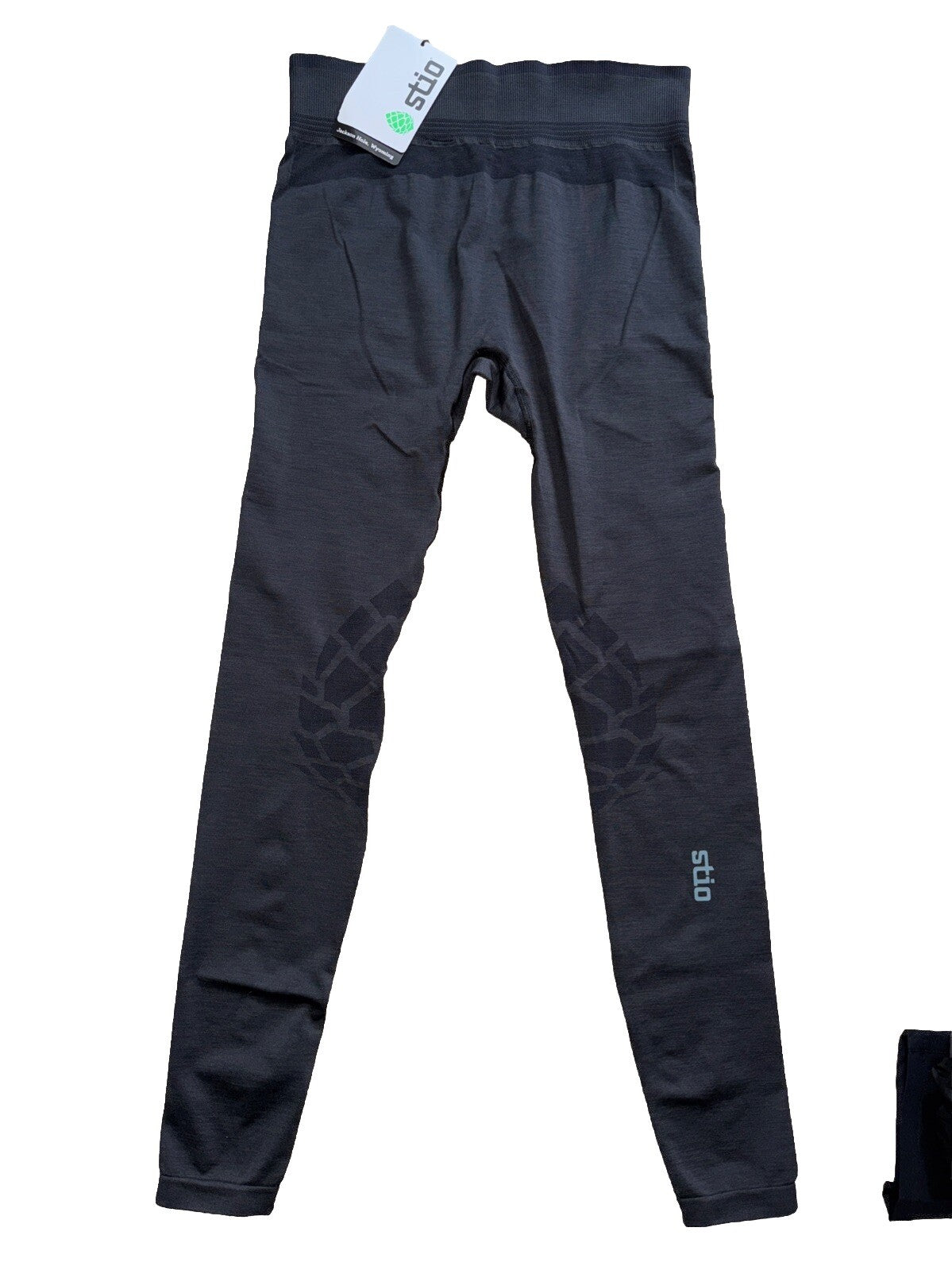 $119 Stio Women's Seamless Tight Leggings- Black Heather - Large -New Tag
