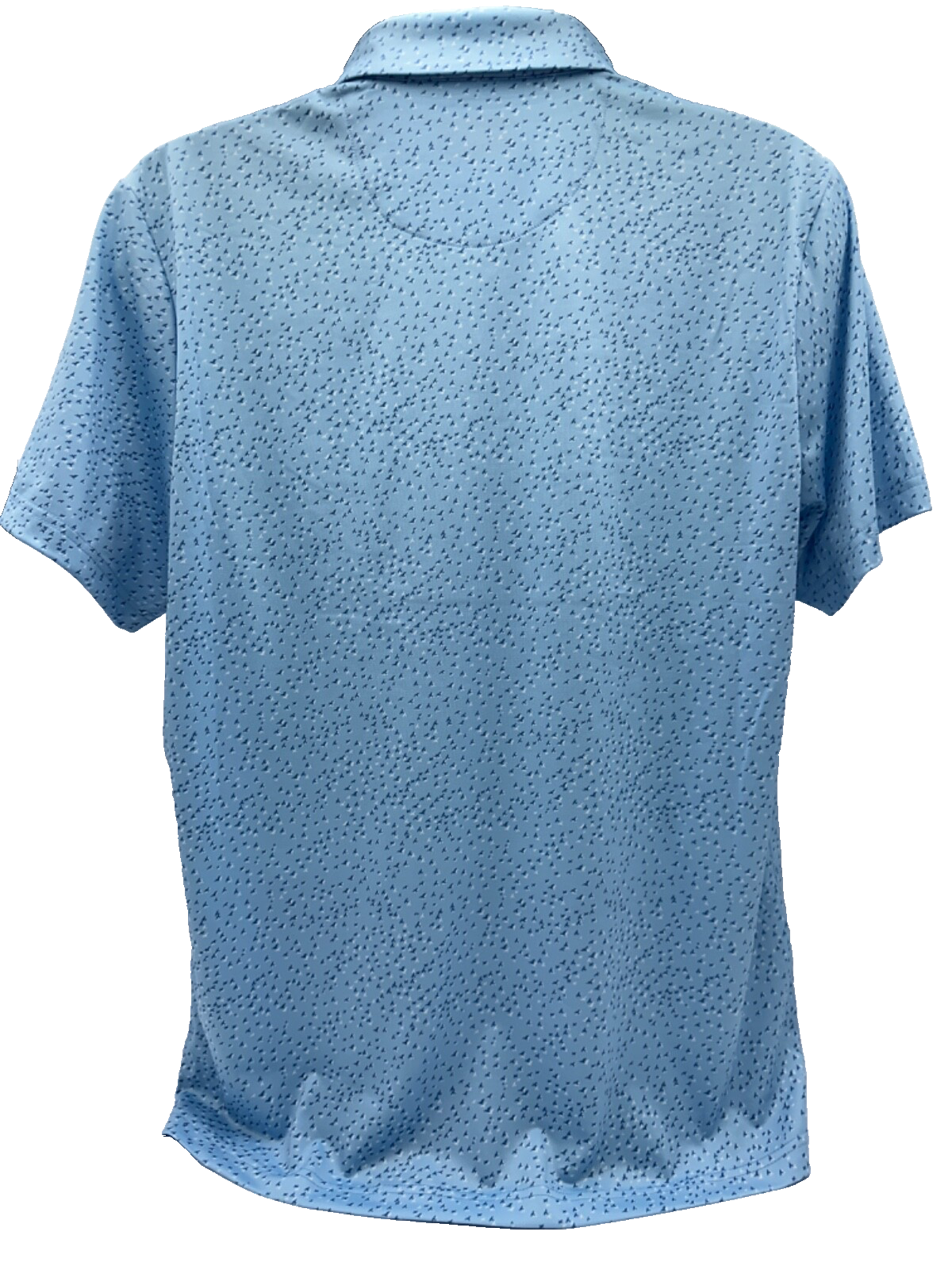 $68 PGA Tour Men’s Pro Series Clear Sky Polo- Blue/White - Large - New With Tag