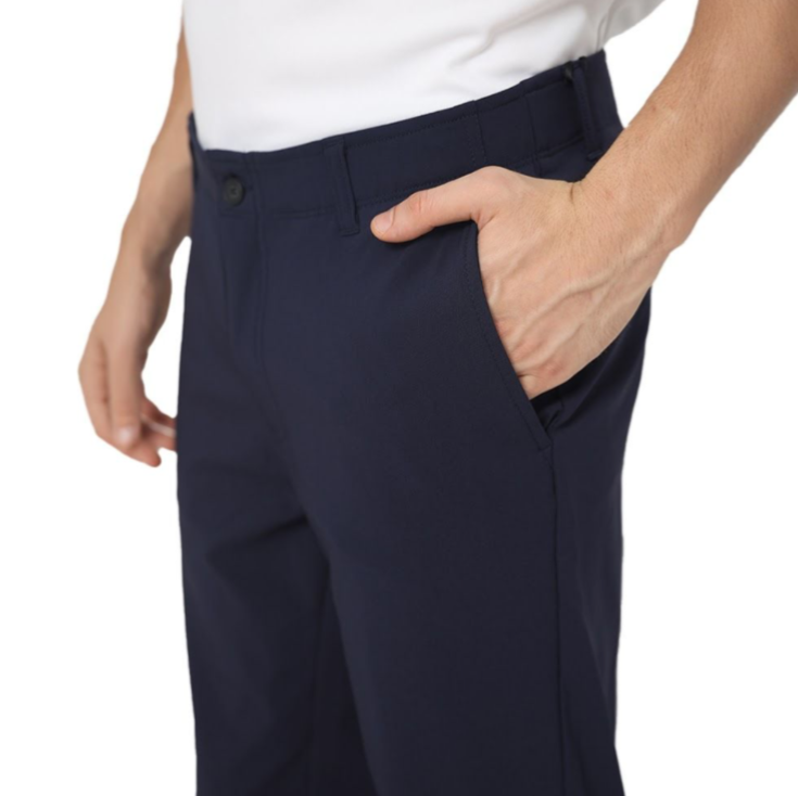 $80 Jack Nicklaus Men’s- Belli Premium Regular Fit Trousers -Classic Navy-34X30
