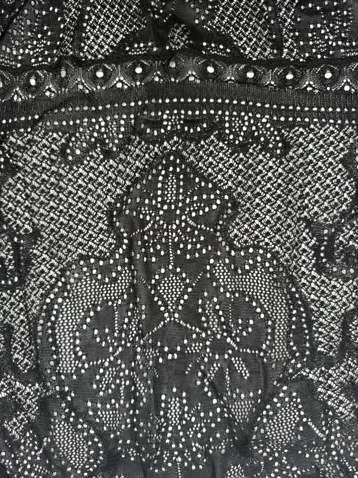 $99 WHBM Women’s-Lace Lightweight Cardigan- Black- Medium-New Tag