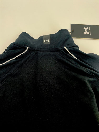 Under Armour Men’s 1/2 Zip Storm GOLF Sweatshirt-Black-MEDIUM- New-MSRP $80