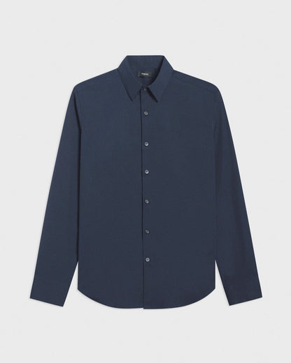 $195 Theory Men’s Sylvain O Button Down Shirt - Eclipse - Medium - New With Tag