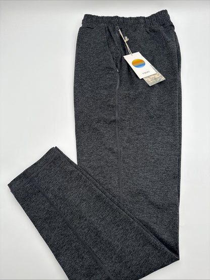 $98 Vuori Men’s Ponto Performance Pants V418 - Charcoal Heather - Large - NWT