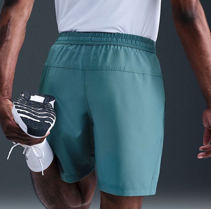 Nike Men's Form Dri-FIT 7" Unlined Versatile Shorts-Smokey Blue- Small - New Tag