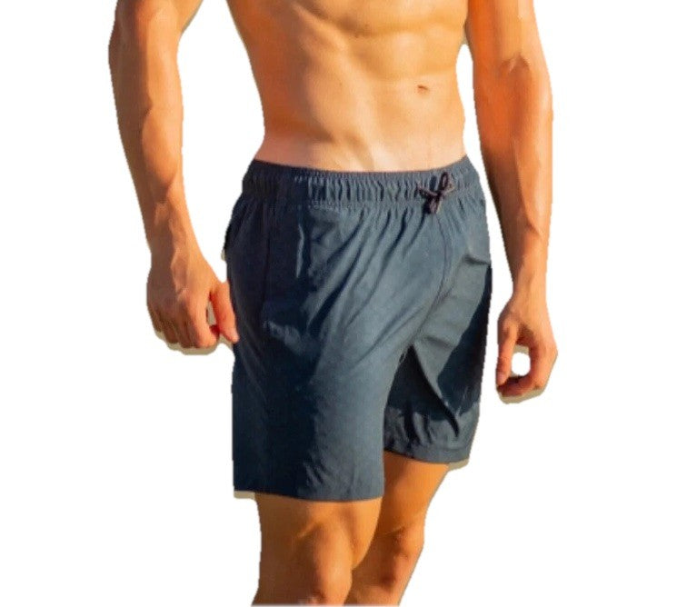 $65 Harmonqlo Men’s Abruka Swim Trunks 6” - Blue - Small - New with tag