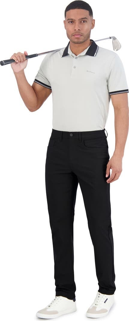 $89 Ben Sherman Men’s 4 Way Stretch Tech Pants- Black- 30W x 32L - New with tag
