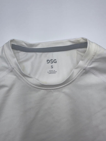DSG Men’s Compression Crew T Shirt - Pure White - Small - New With Tags