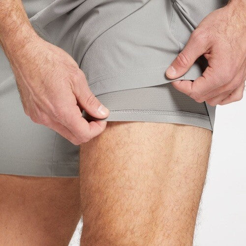 VRST Men's 7” All In Athletic Shorts - Silver Shadow- XLarge- MSRP $55
