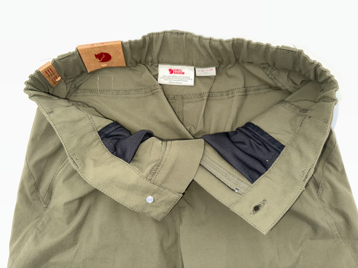 $100 FjallRaven Men’s High Coast Pack Shorts-Laurel Green -Size 29” (EU 44)-New