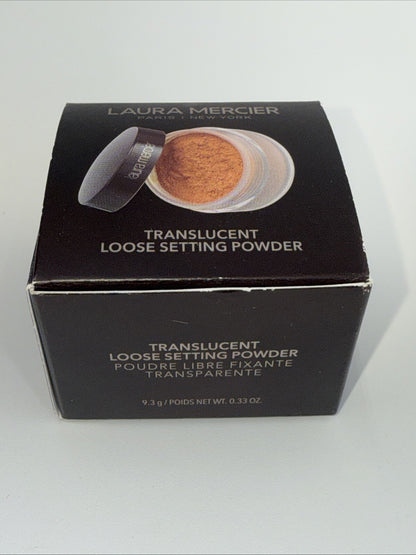 Laura Mercier Translucent Medium Deep Loose Setting Powder .33 oz Mini New Boxed