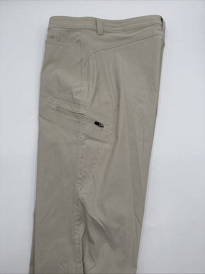 $70 Eddie Bauer Women's Rainier Stretch Hiking Pants-Pumice Beige -Size: 8 New
