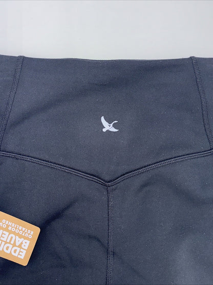 $109 Eddie Bauer Women’s Glacier Peak Tight Warm Pant-Black-Medium-New Tags