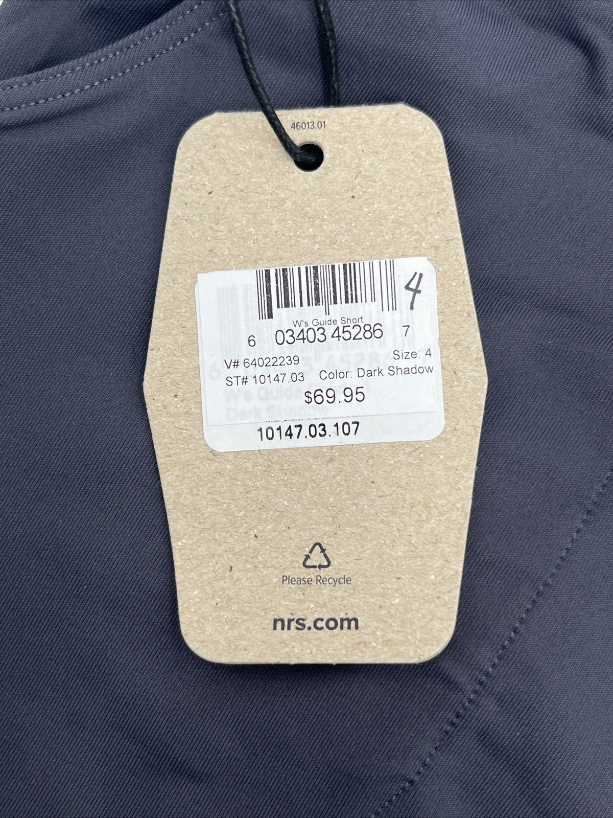 $70 NRS Women’s Guide Shorts UPF Outdoor Nylon-Dark Shadow- Size: 4-New Arrival