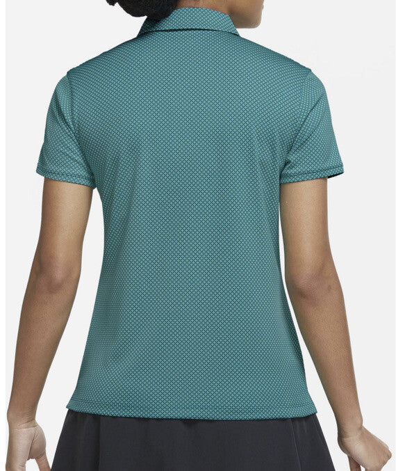 Nike Victory Dri-Fit Golf Polo Short/Slv Women’s - Small -Teal Spruce - New $55