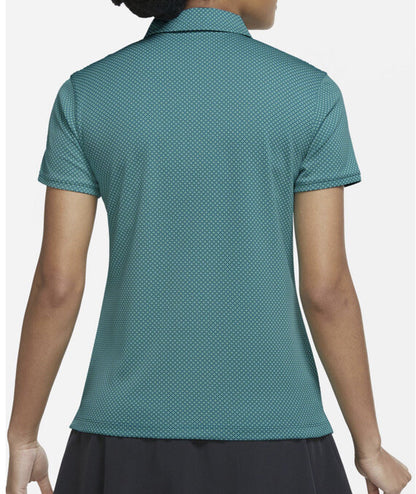 Nike Victory Dri-Fit Golf Polo Short/Slv Women’s - Small -Teal Spruce - New $55