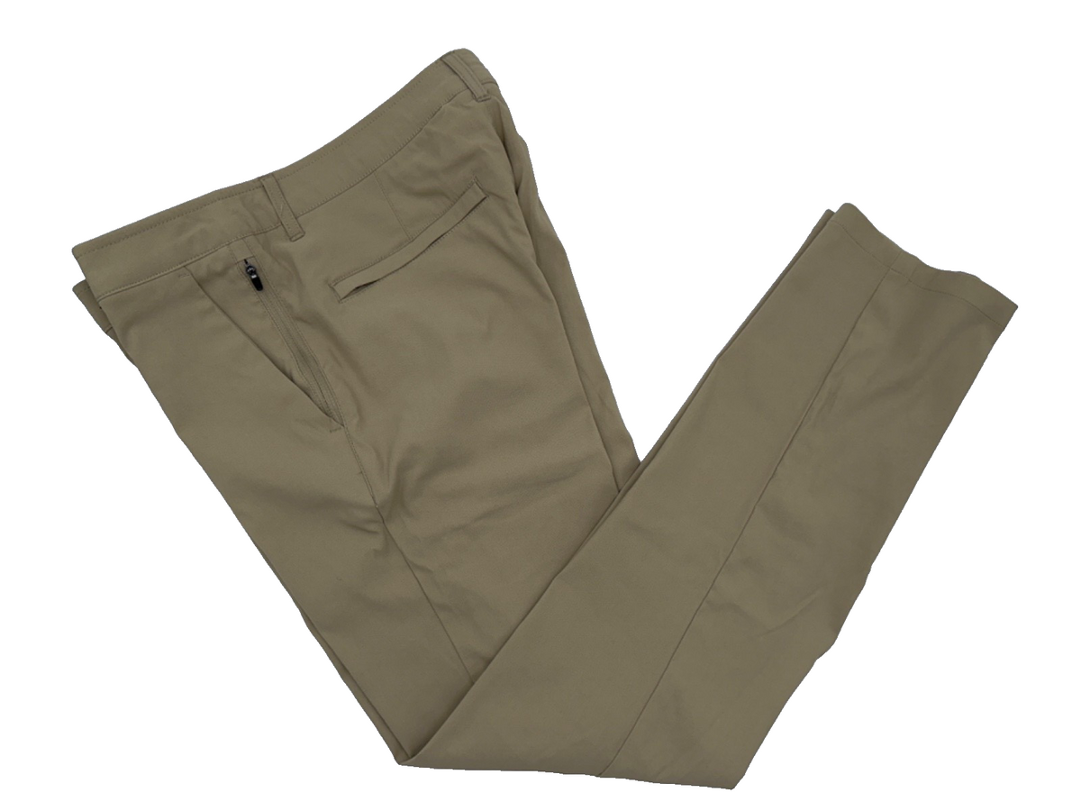 $90 DKNY Men's Essential Tech Chino Pant - Khaki - 32W x 30L - New With Tags