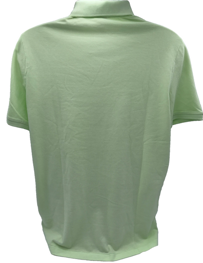 $110 Polo Ralph Lauren Men’s Custom Slim Fit Mesh Polo Shirt - Green - Medium