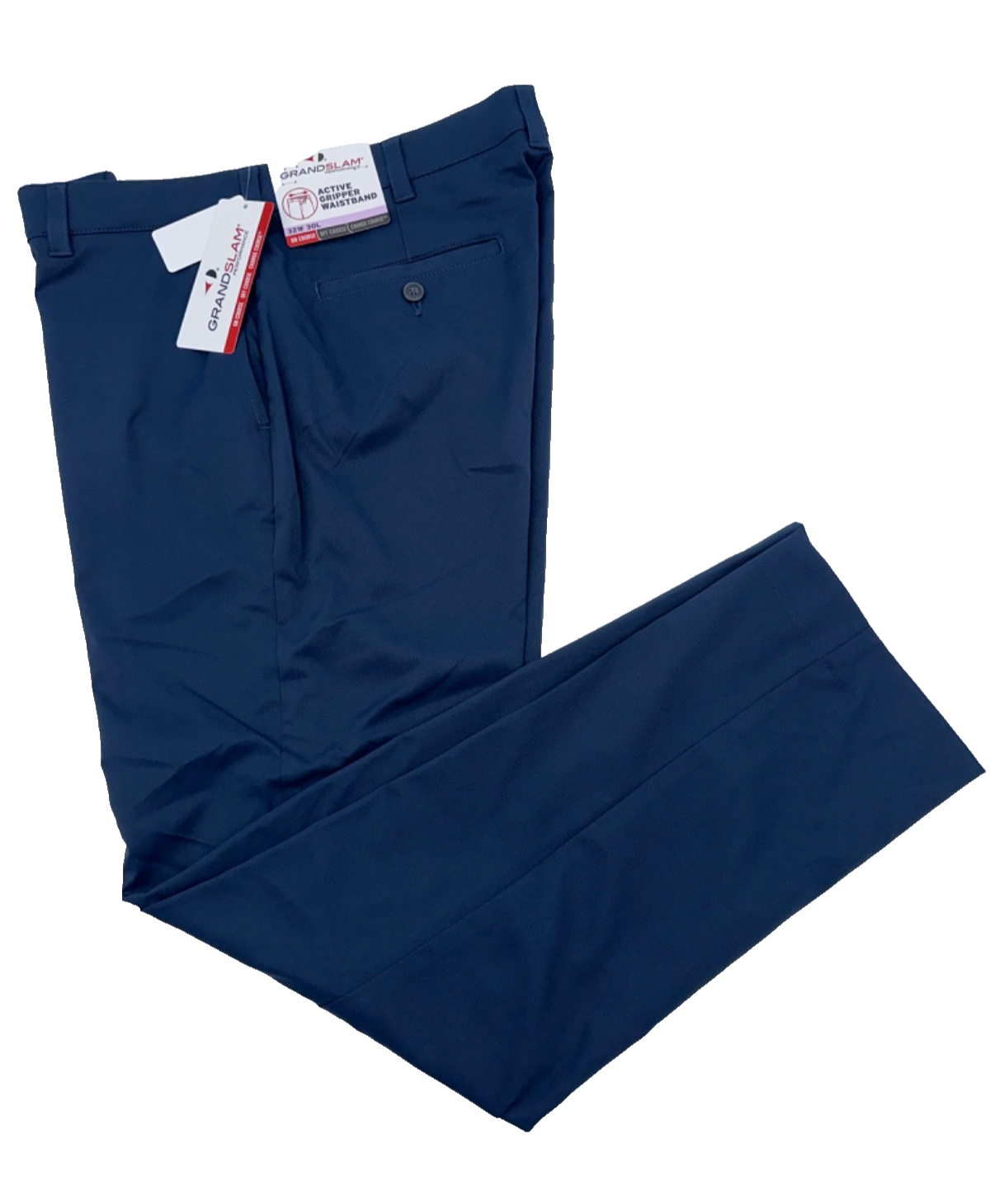 $55 Grand Slam Men’s Performance Golf Pants - Navy Blue - Size 32W x 30L - New