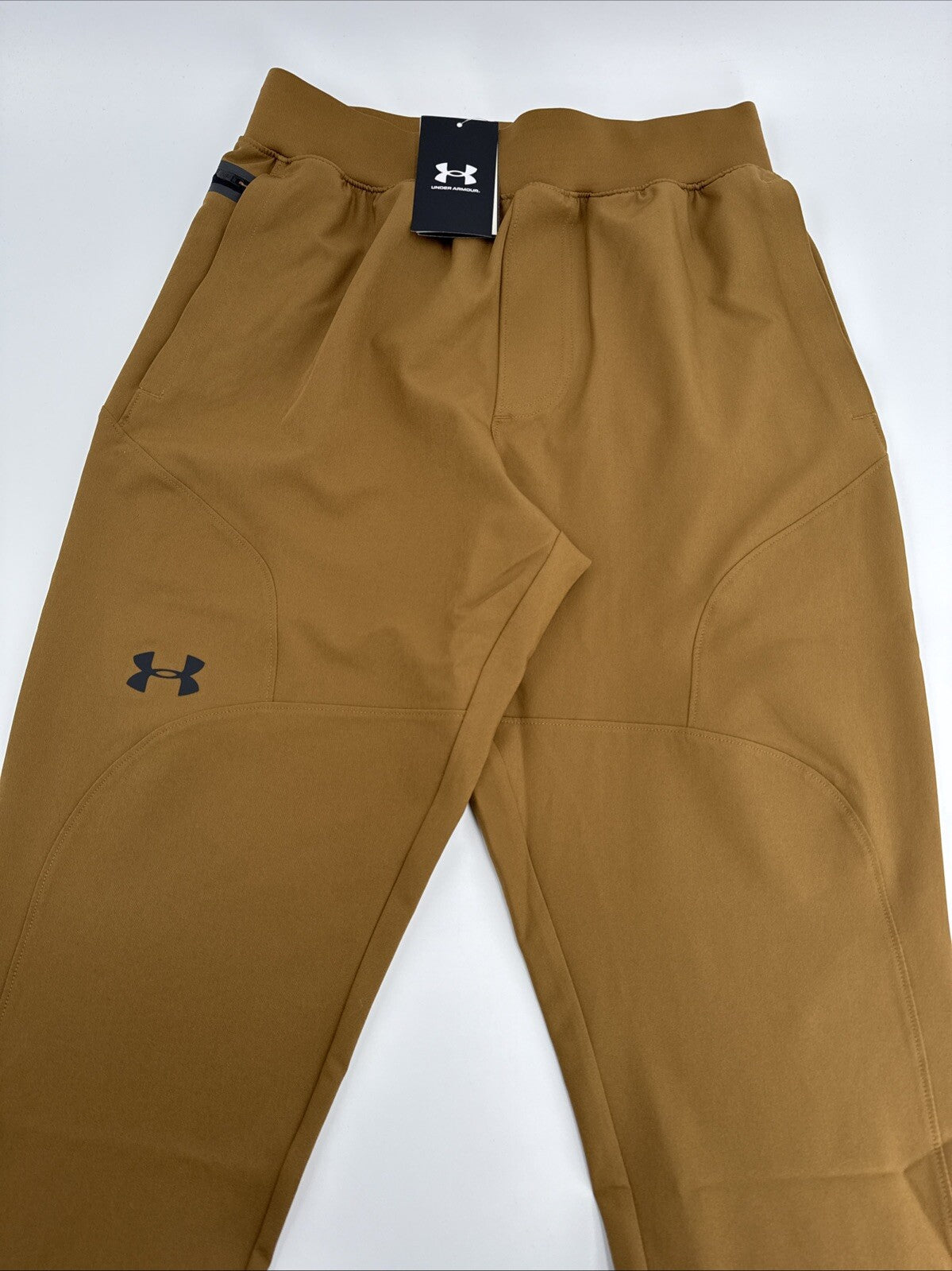 $90 Under Armour Men’s Unstoppable Tapered Training Joggers -Coyote - Small -New