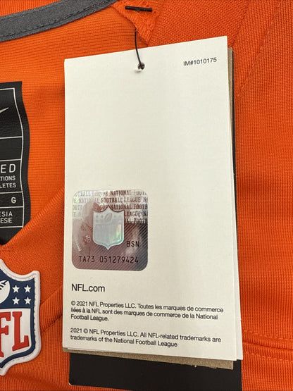 Nike Bo Nix #10 1977 Denver Broncos Jersey Licensed NFL Jersey-Orange-Large -New