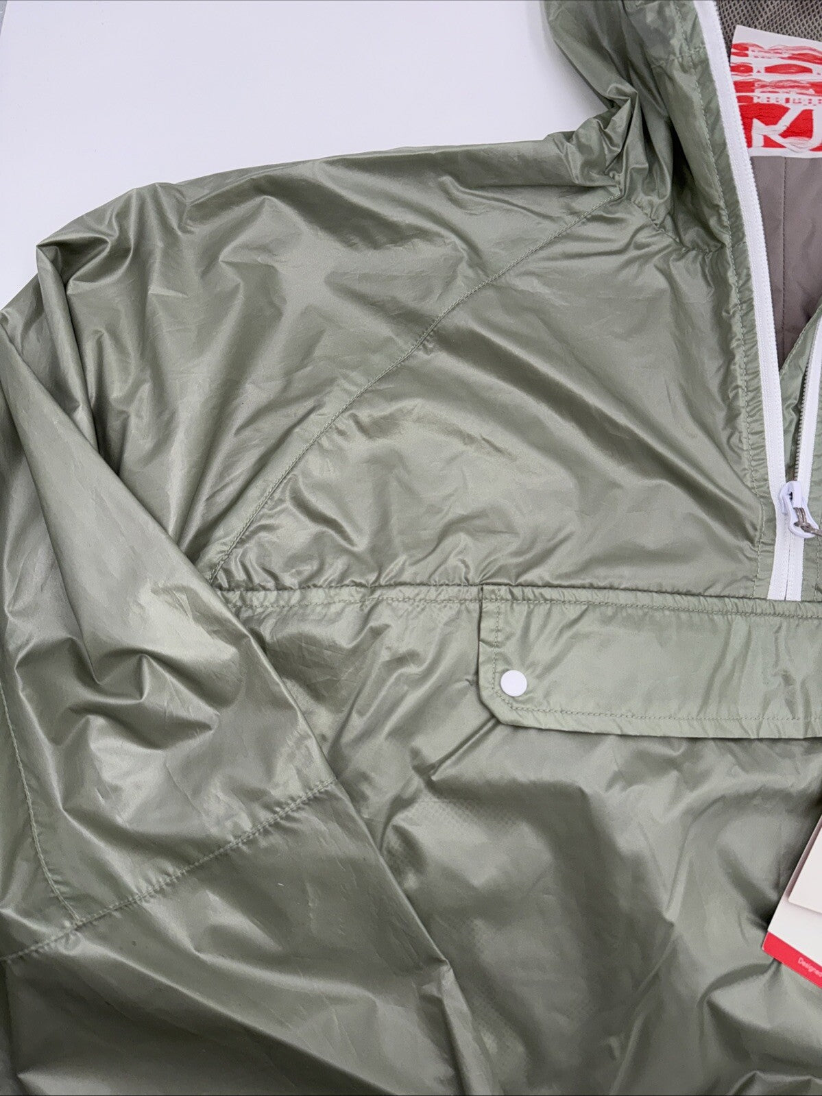$120 Kari Traa Women’s Pauline Jacket Rain/Run Training-Slate Green- Medium- New