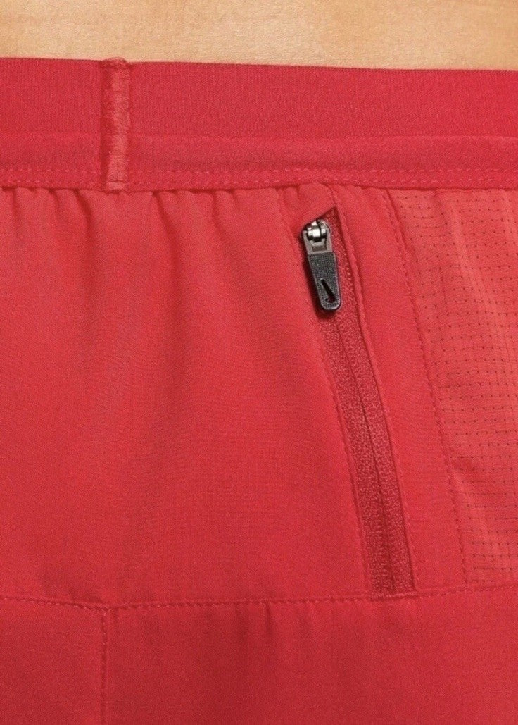 $58 Nike Men’s Flex Stride 7" Lined Running Shorts CJ5459-657- Red - Medium -New