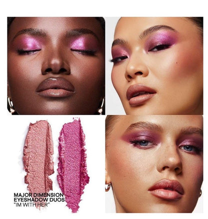 Patrick Ta Major Dimension Eye Illusion STILL AT THE CLUB Eyeshadow Duo NEW