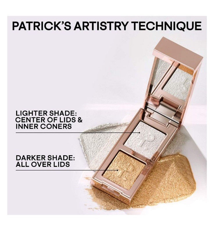 Patrick Ta Major Dimension Eye Illusion STILL AT THE CLUB Eyeshadow Duo NEW