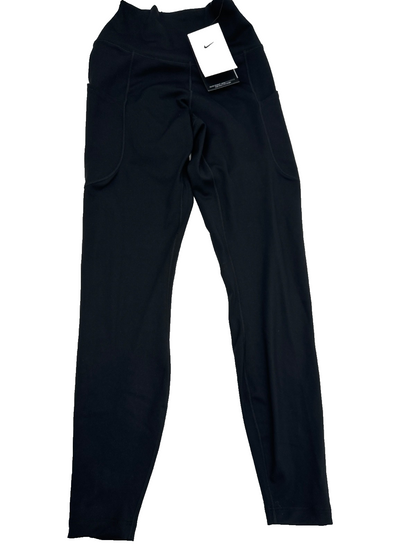 $60 Nike Women's High Waist Training Leggings - Black - XSmall - New With Tag