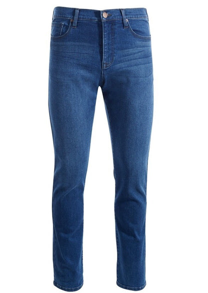 And Now This Men's Core Grant Slim-Fit Stretch Jeans - Med Blue- Size 29W