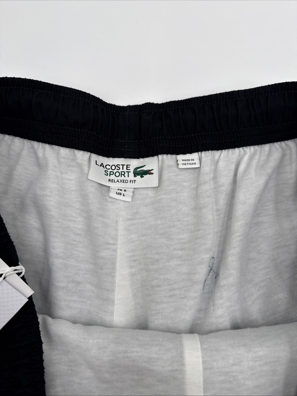 $70 Lacoste Men’s Lightweight Lined GH353T Tennis Shorts- Black - Large-  NEW