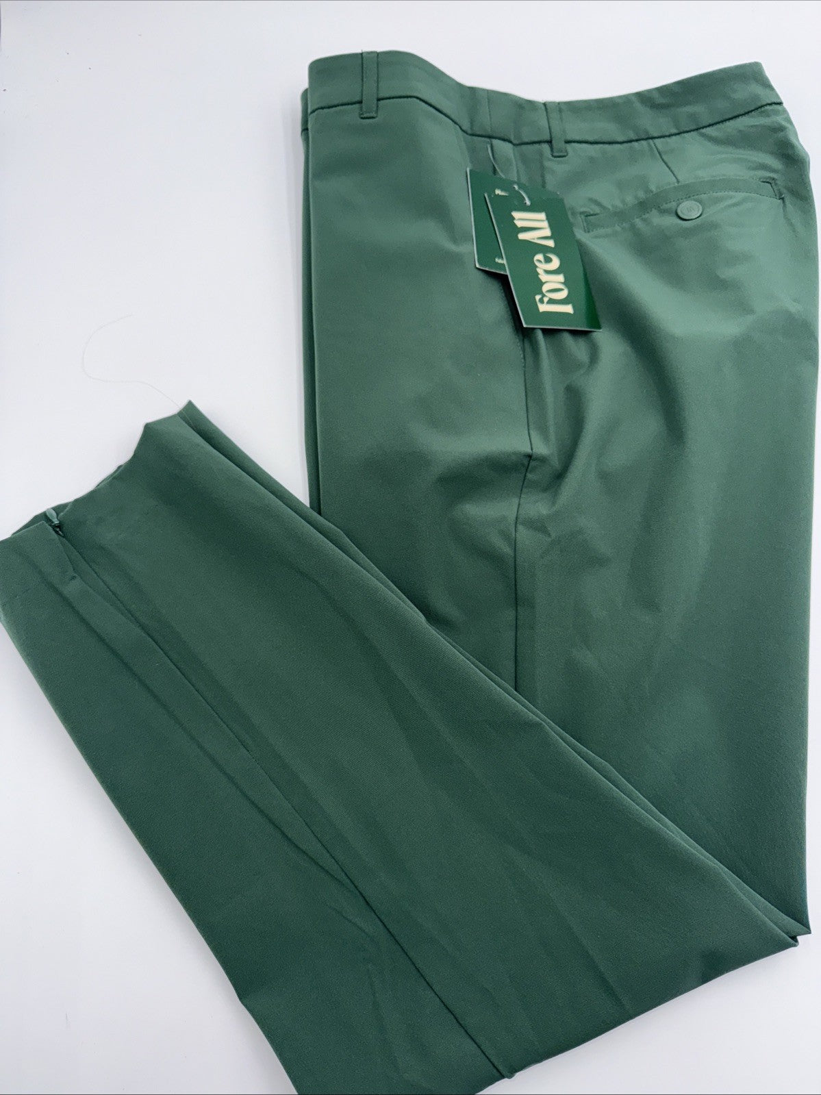 $140 Fore All Women’s Player Performance Golf Pants - Green -Size: Large - NEW!