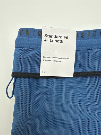 $100 Nike Men’s ADV Running Division Shorts Blue Black FN3377-476- Size: Large